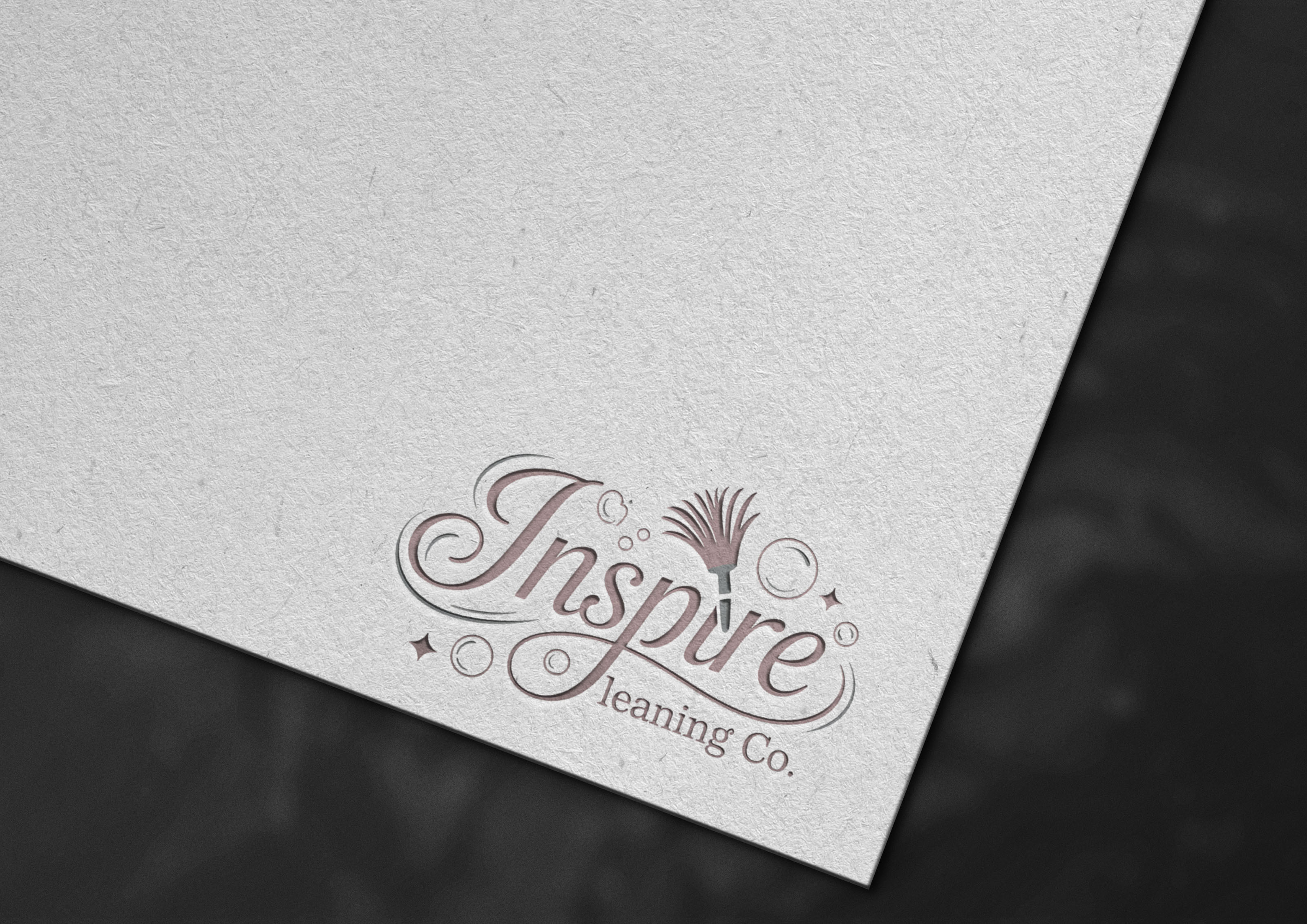 Logo Design by Olivia Marie Smith for Inspire Cleaning Co | Design #36656057