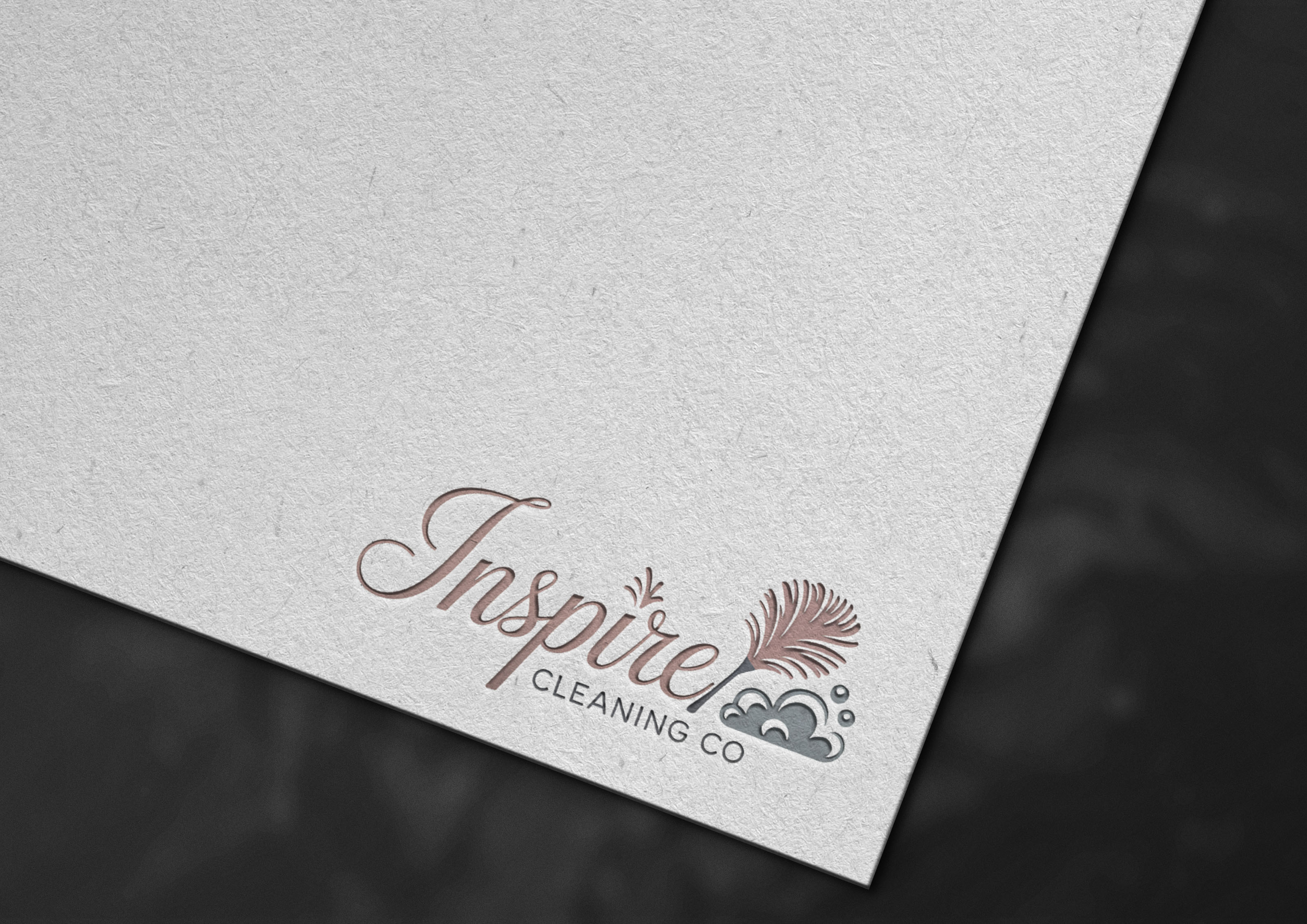 Logo Design by Olivia Marie Smith for Inspire Cleaning Co | Design #36656058
