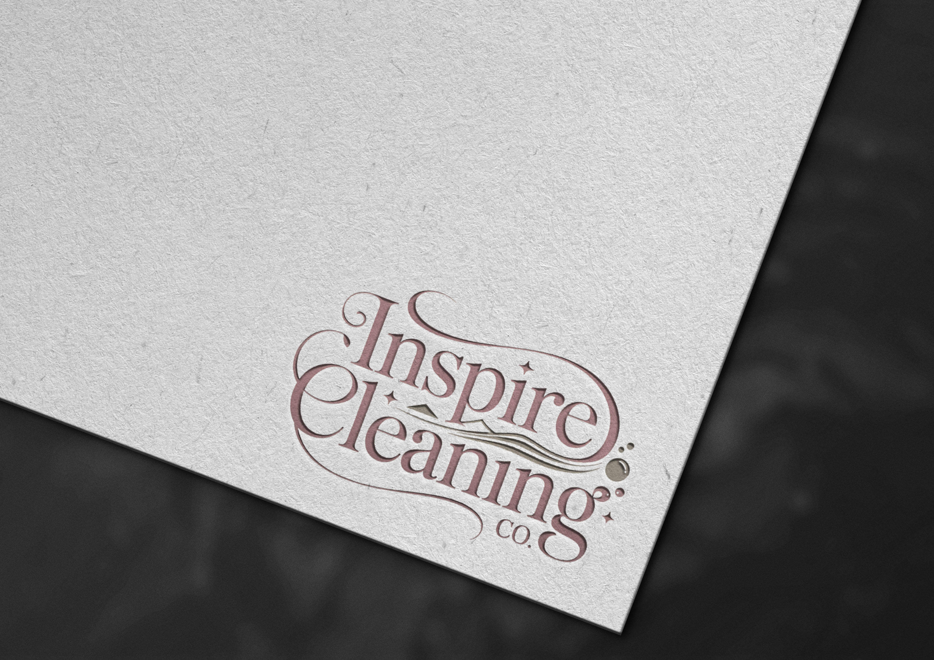 Logo Design by Olivia Marie Smith for Inspire Cleaning Co | Design #36656059
