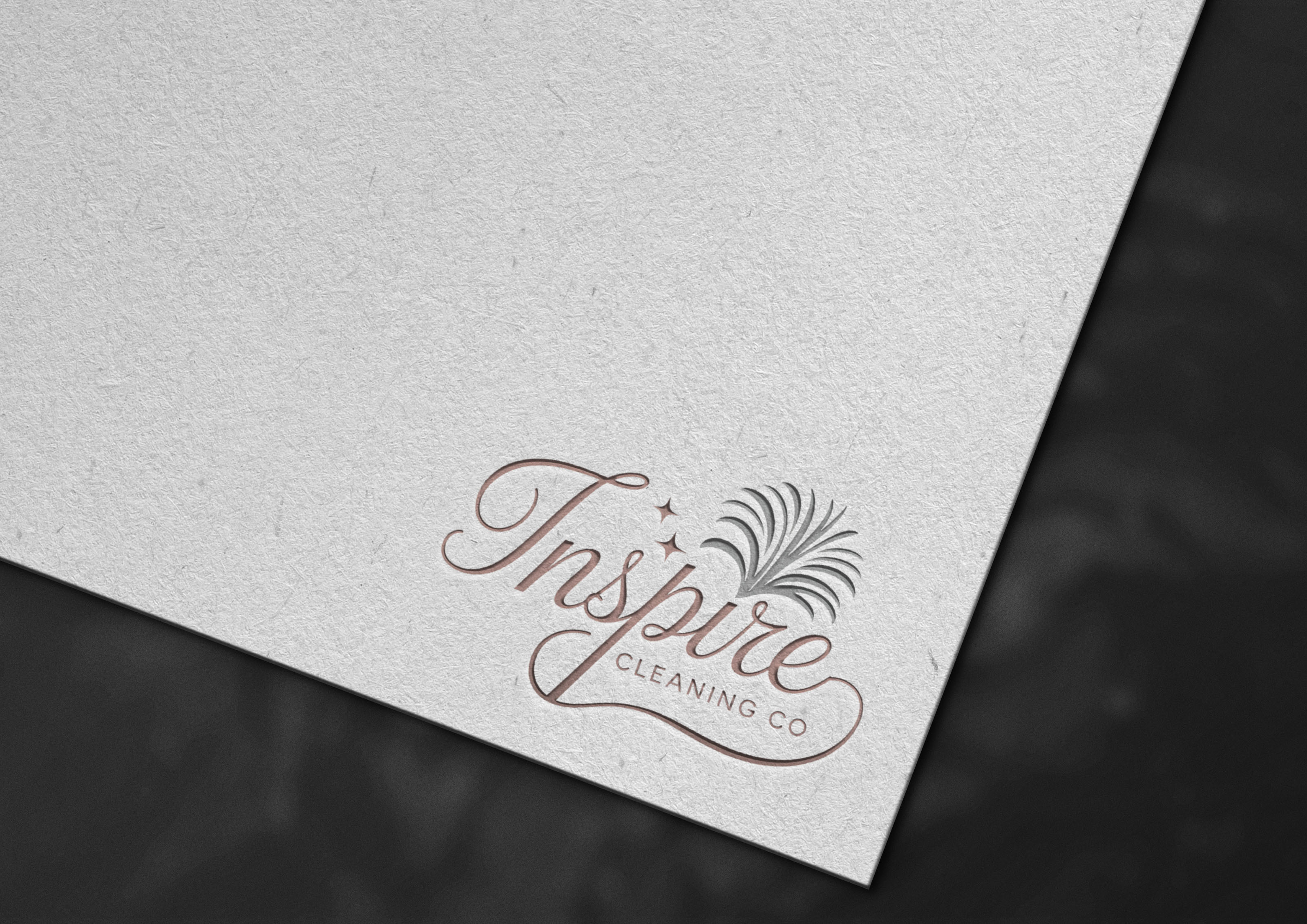 Logo Design by Olivia Marie Smith for Inspire Cleaning Co | Design #36656064