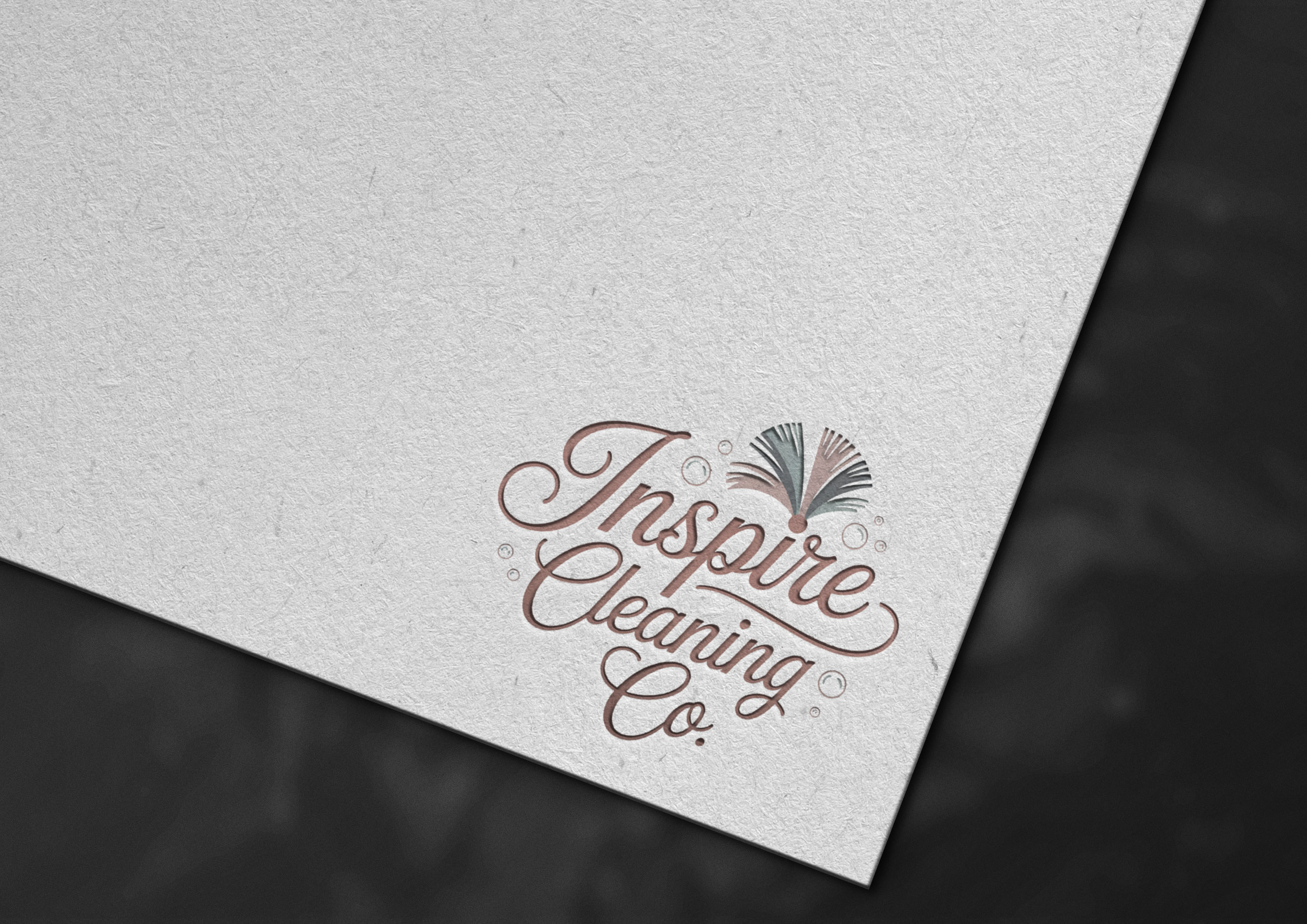 Logo Design by Olivia Marie Smith for Inspire Cleaning Co | Design #36656065