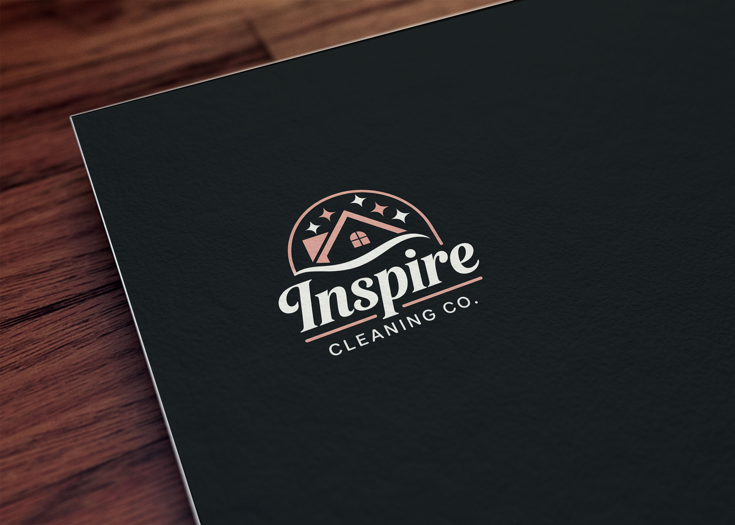 Logo Design by Olivia Marie Smith for Inspire Cleaning Co | Design #36656071