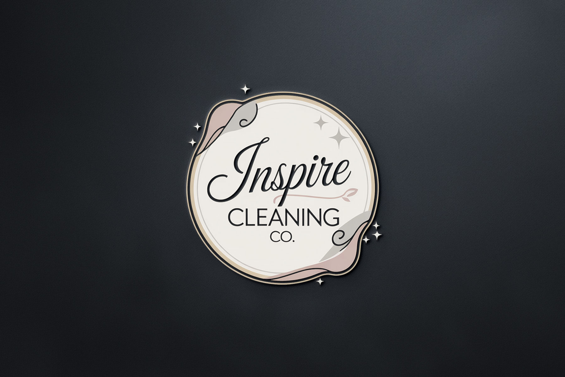 Diseño de Logo por Majesty Design  para Inspire Cleaning Co | Diseño #36656107