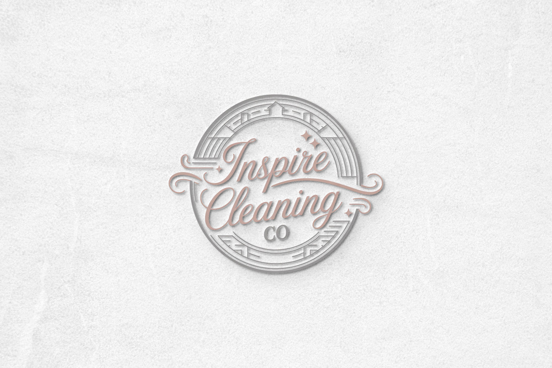 Diseño de Logo por Majesty Design  para Inspire Cleaning Co | Diseño #36656118