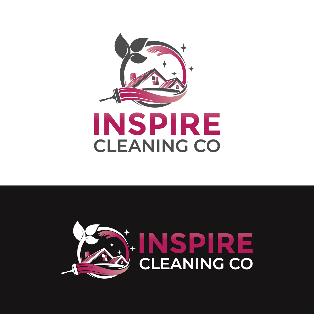 Diseño de Logo por Design_Zone24 para Inspire Cleaning Co | Diseño #36661083