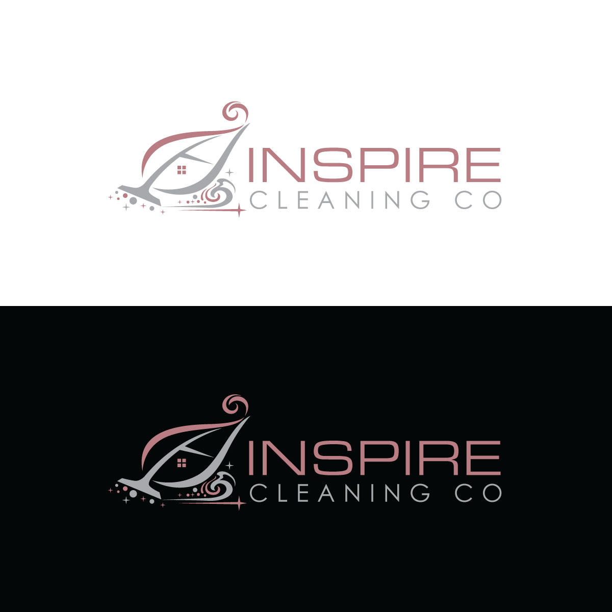 Diseño de Logo por prodesigns99 para Inspire Cleaning Co | Diseño #36657530