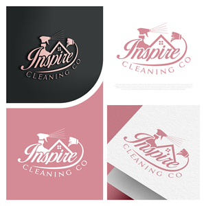 Diseño de Logo por aexoagency para Inspire Cleaning Co | Diseño: #36655838