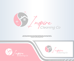 Diseño de Logo por dobleh_creative para Inspire Cleaning Co | Diseño: #36658900