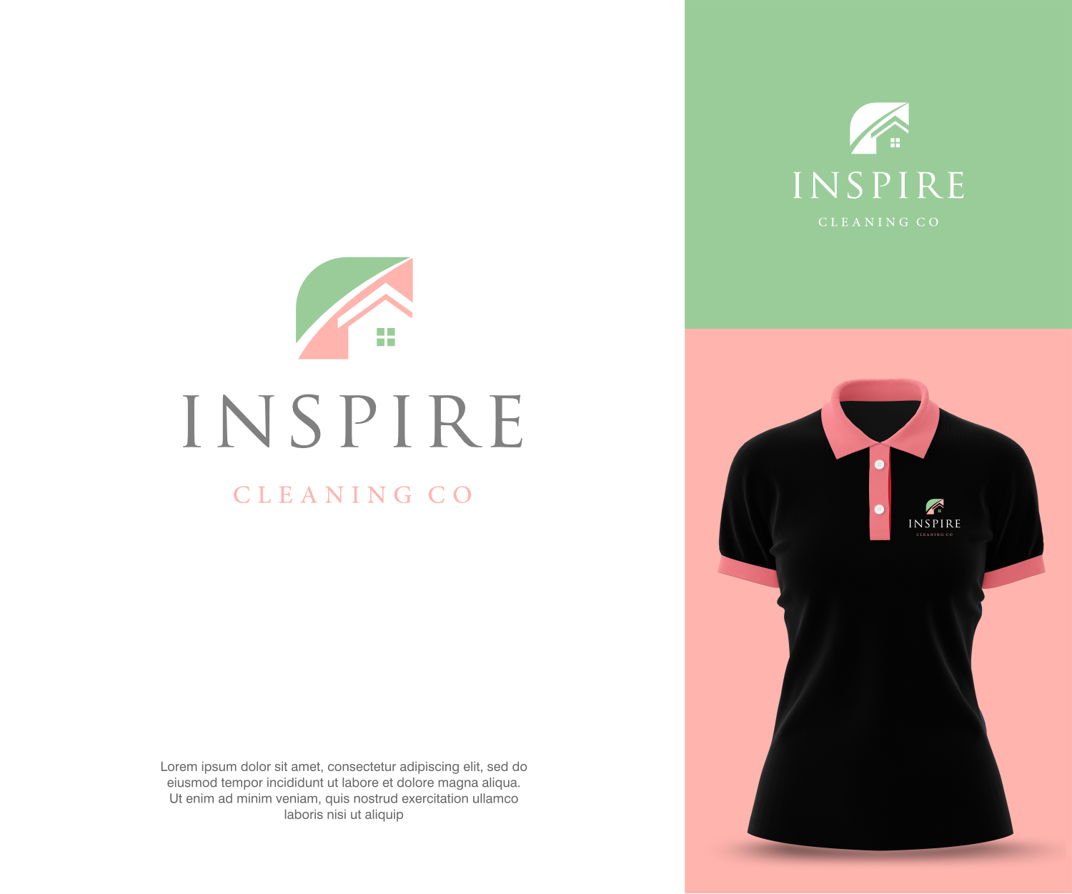 Diseño de Logo por ThiagoB para Inspire Cleaning Co | Diseño #36656185