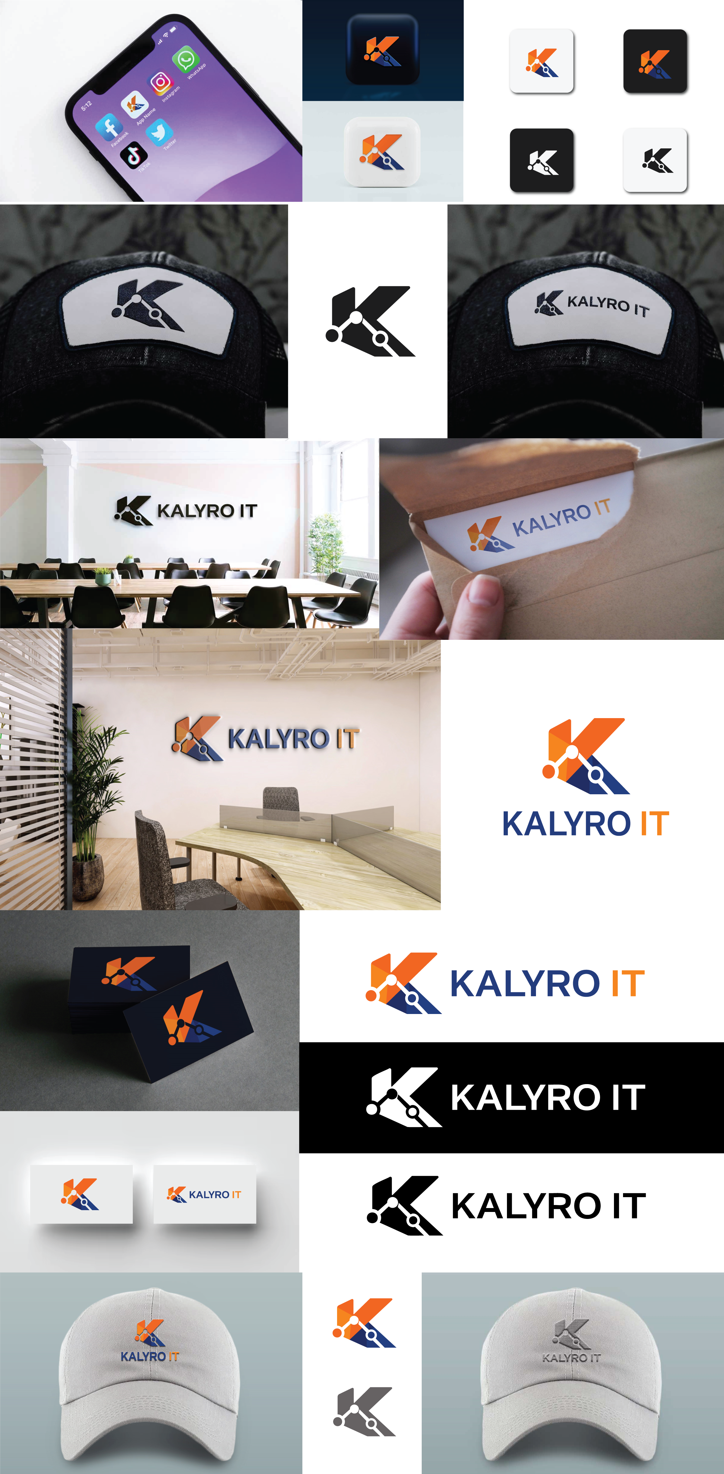 Logo Design by hajera for KALYRO IT GmbH | Design #36687627