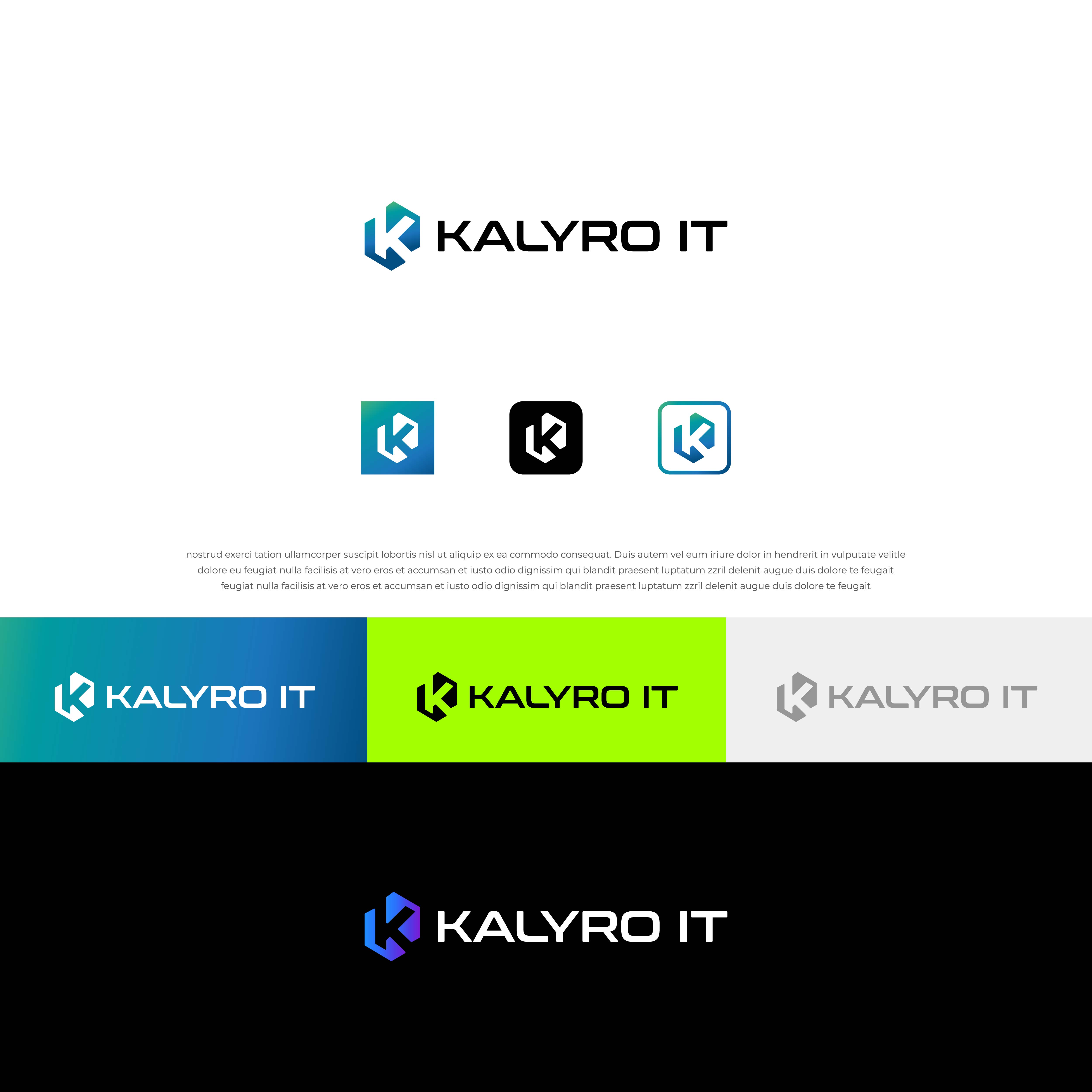 Logo-Design von Logo Maker Zone für KALYRO IT GmbH | Design #36661482