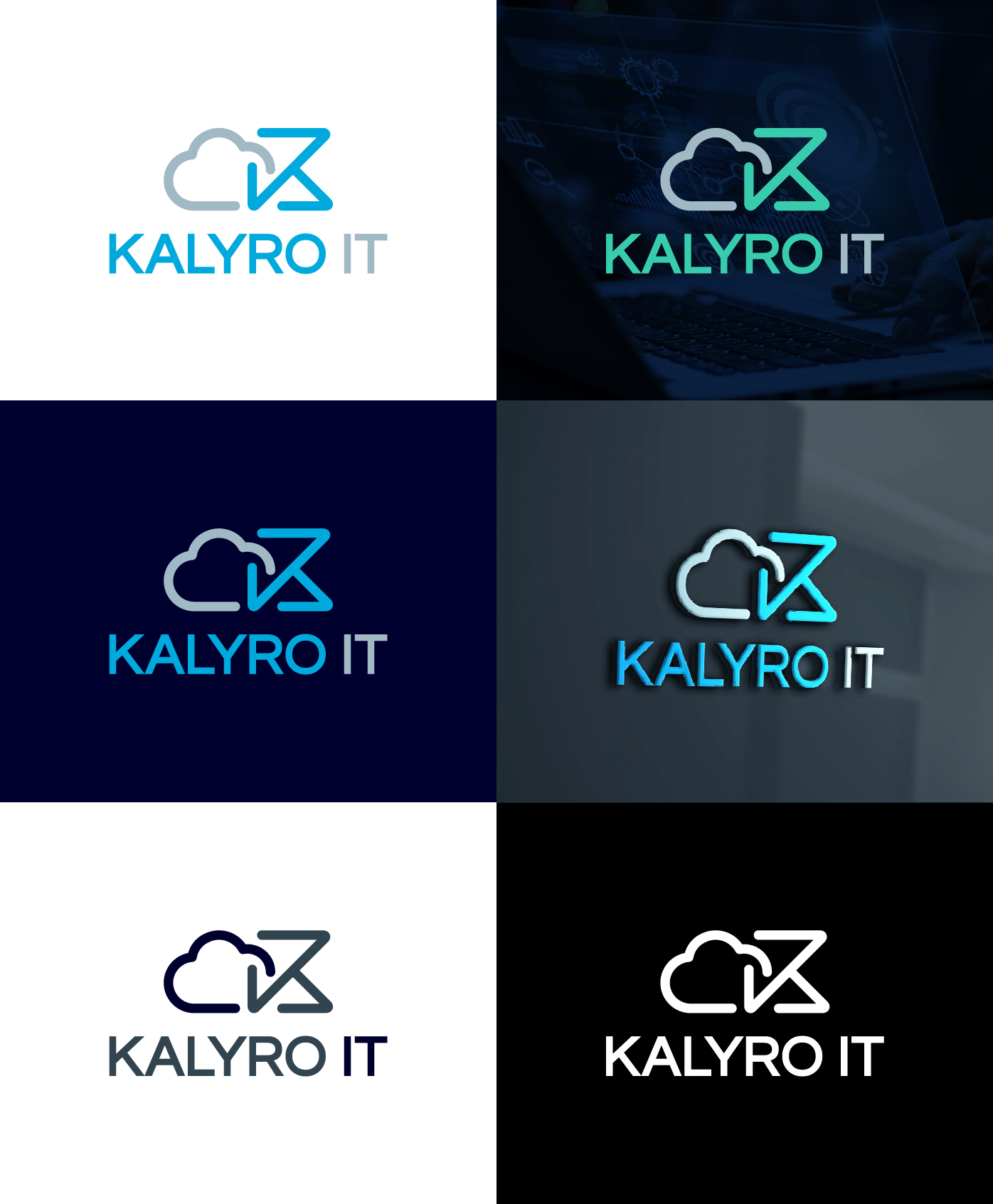 Logo-Design von 4tech services für KALYRO IT GmbH | Design #36660877
