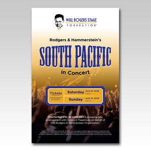 Diseño de Póster por YourLogoMaster para Will Rogers Stage Foundation, Inc. | Diseño: #36661553