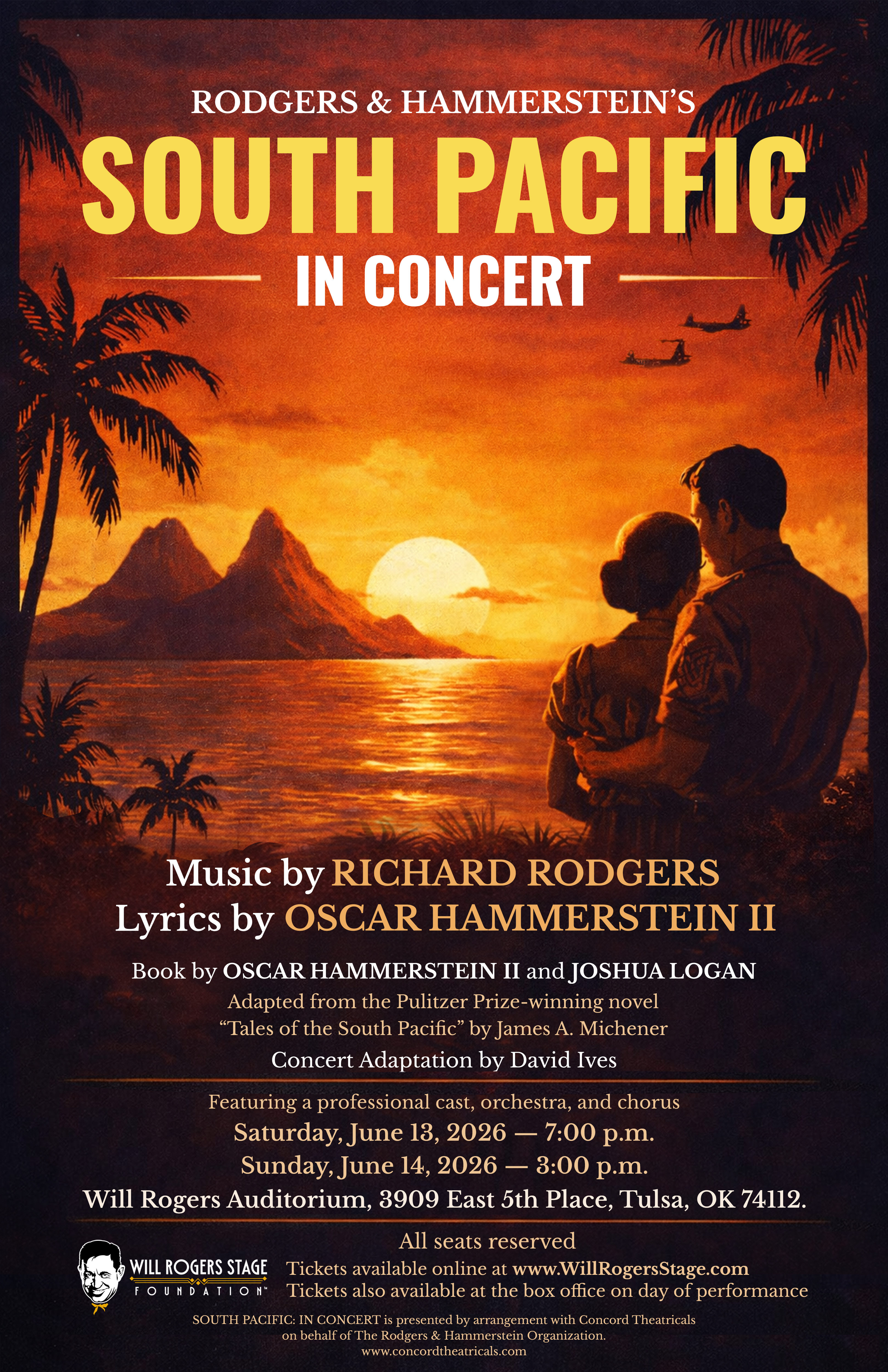 Diseño de Póster por Dezign360 para Will Rogers Stage Foundation, Inc. | Diseño #36675923