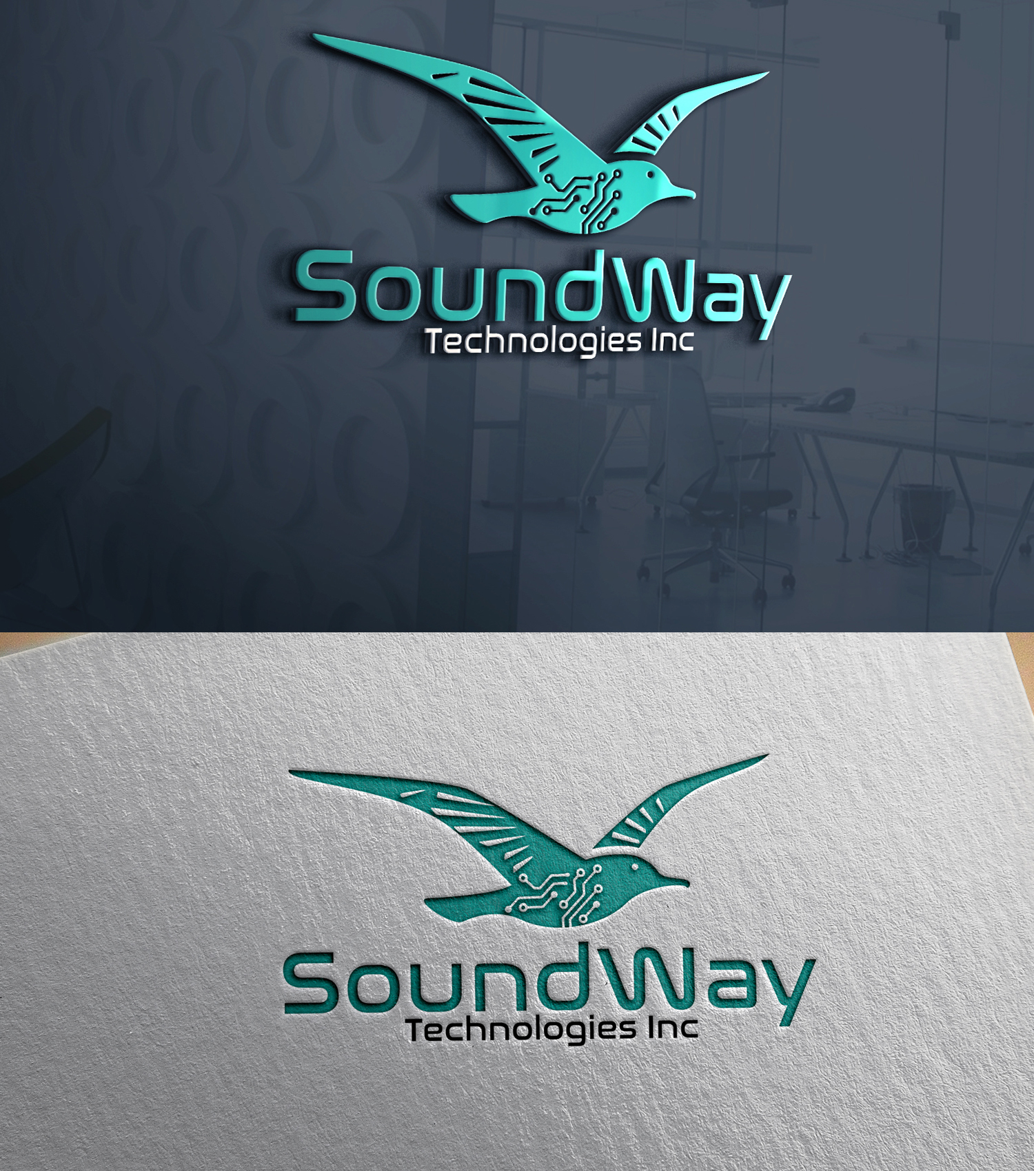 Logo Design by 24ksunny for SoundWay Technologies Inc. | Design #36659896