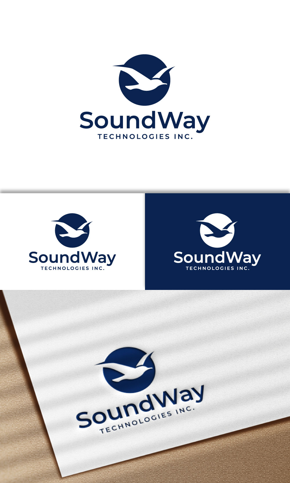 Logo Design by loveqis for SoundWay Technologies Inc. | Design #36659090