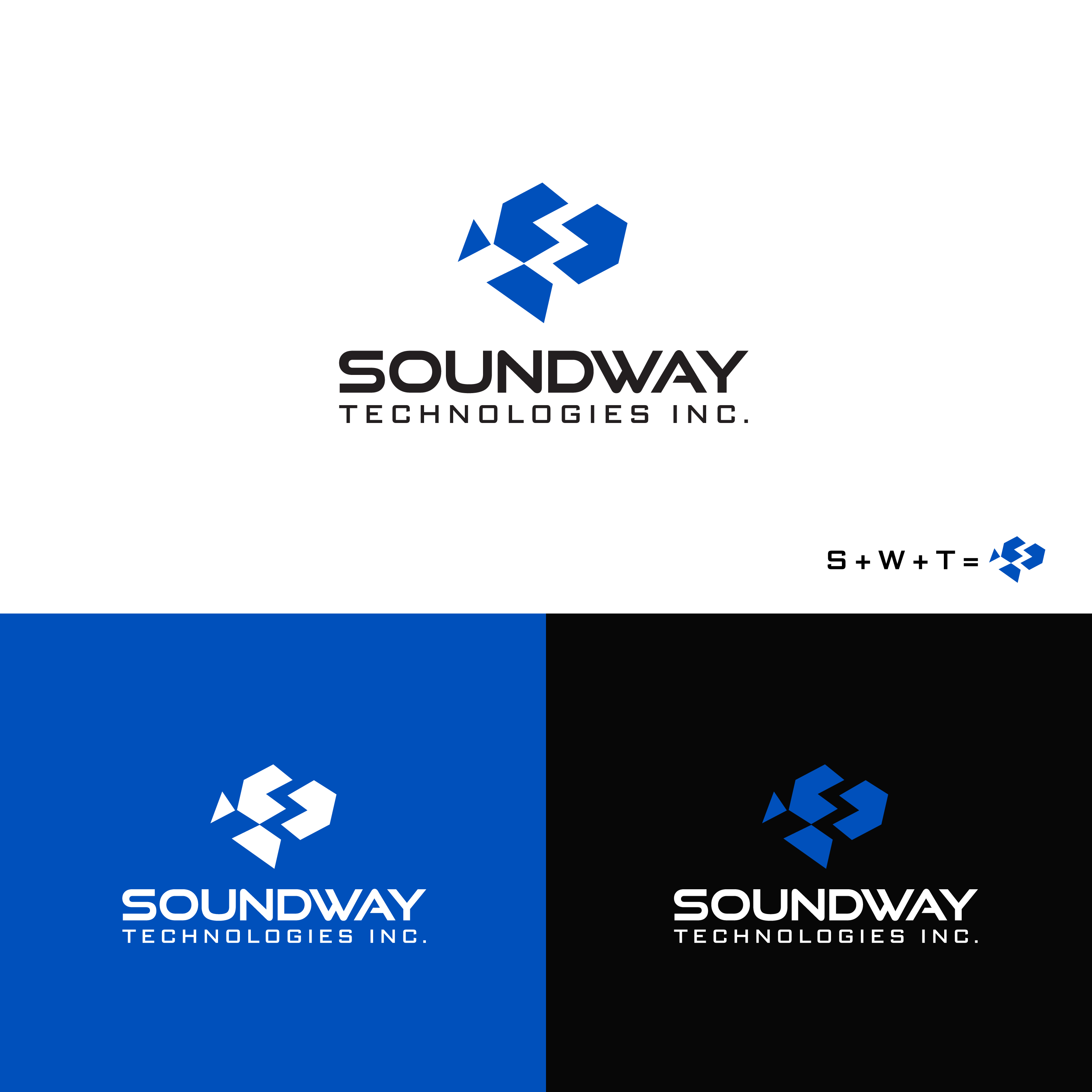 Logo Design by M Art & Design for SoundWay Technologies Inc. | Design #36659413