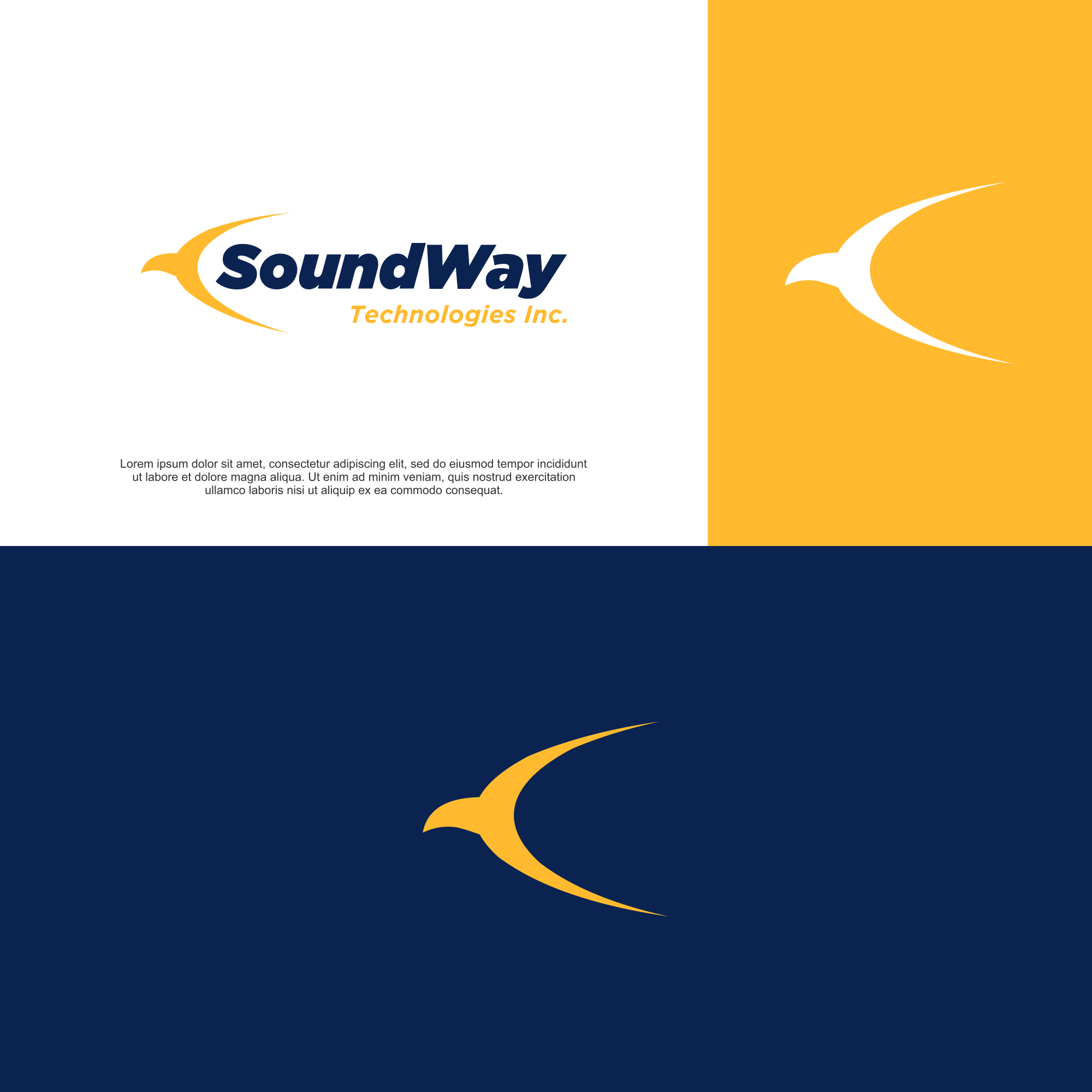 Logo Design by ni9 for SoundWay Technologies Inc. | Design #36667456