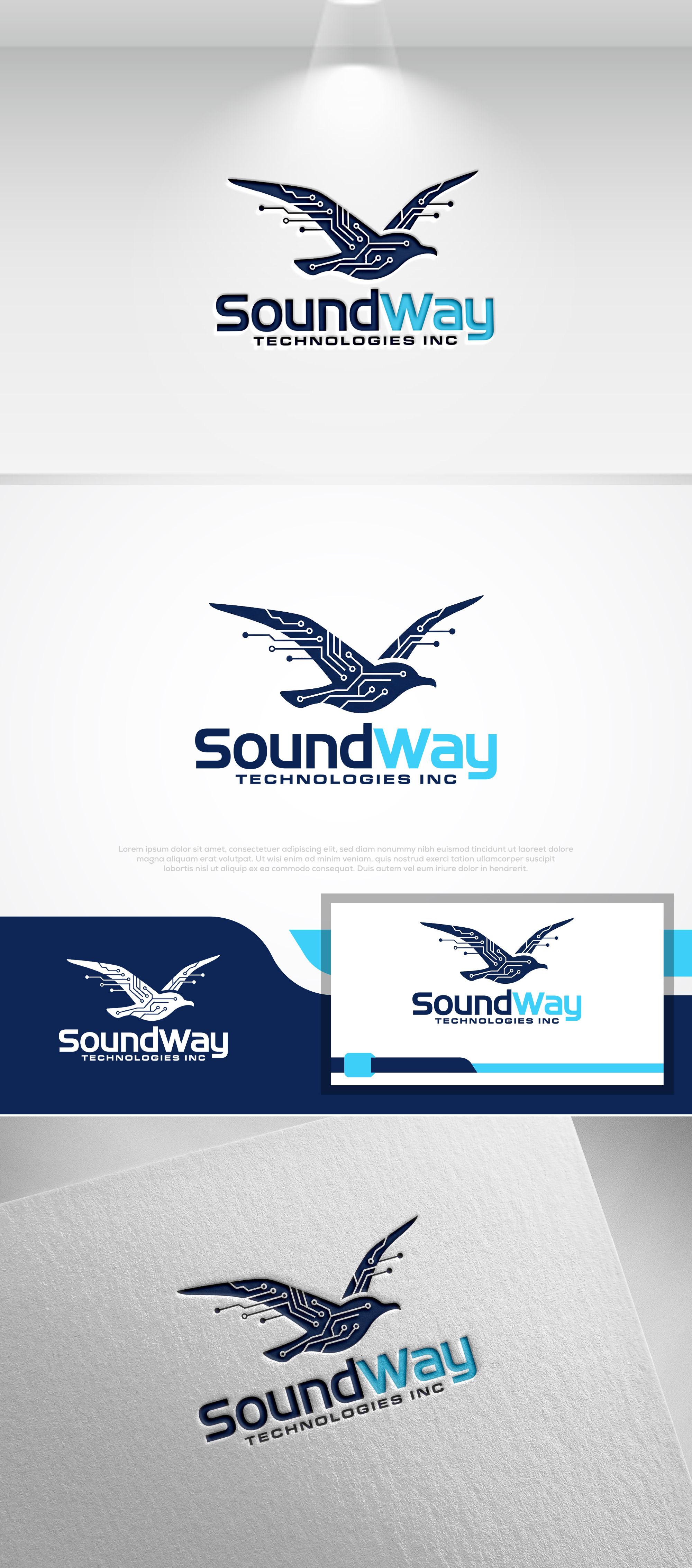 Logo Design by Pilot_DesignR™ for SoundWay Technologies Inc. | Design #36657990