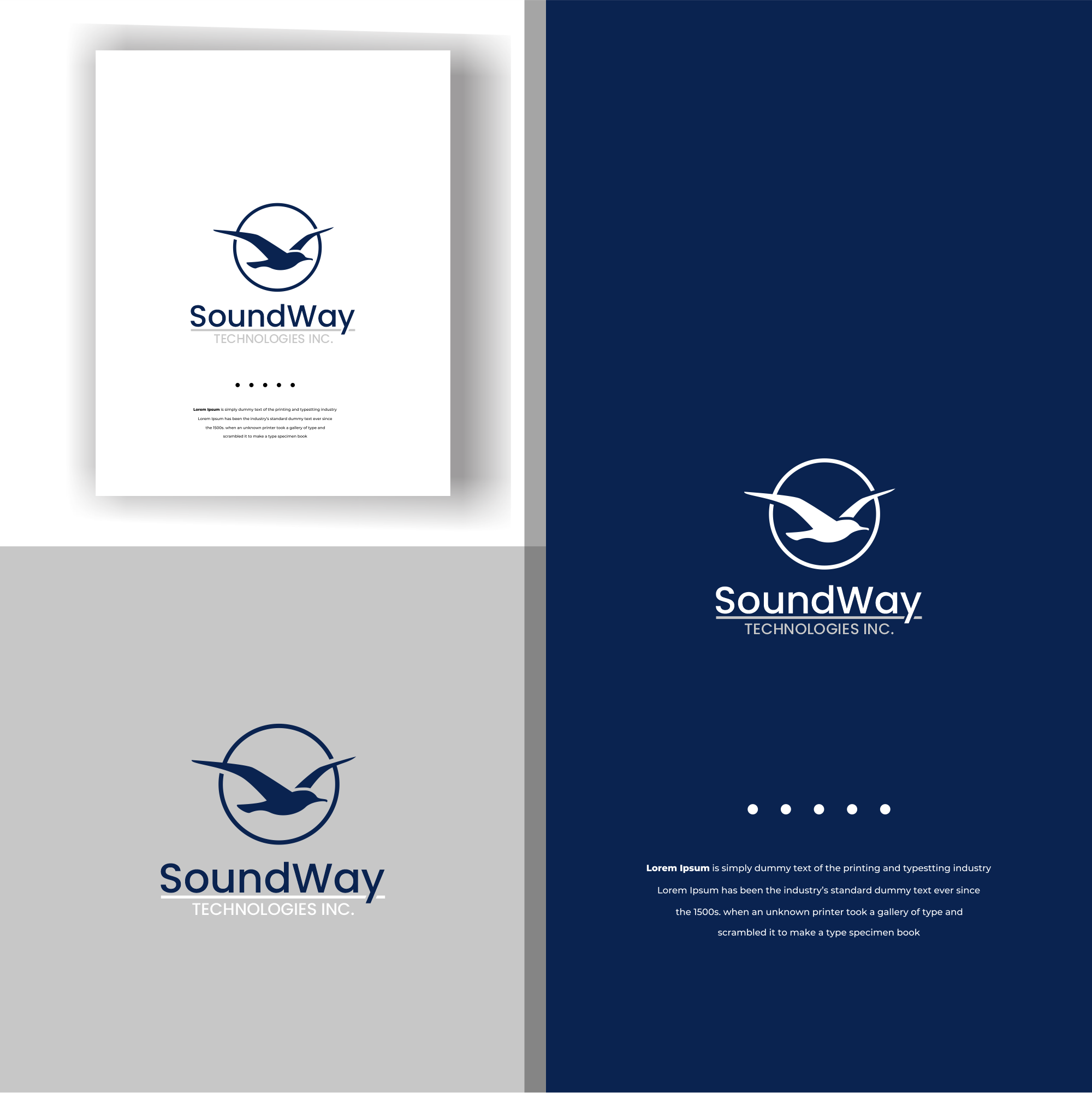 Diseño de Logo por skylart28 para SoundWay Technologies Inc. | Diseño #36658325