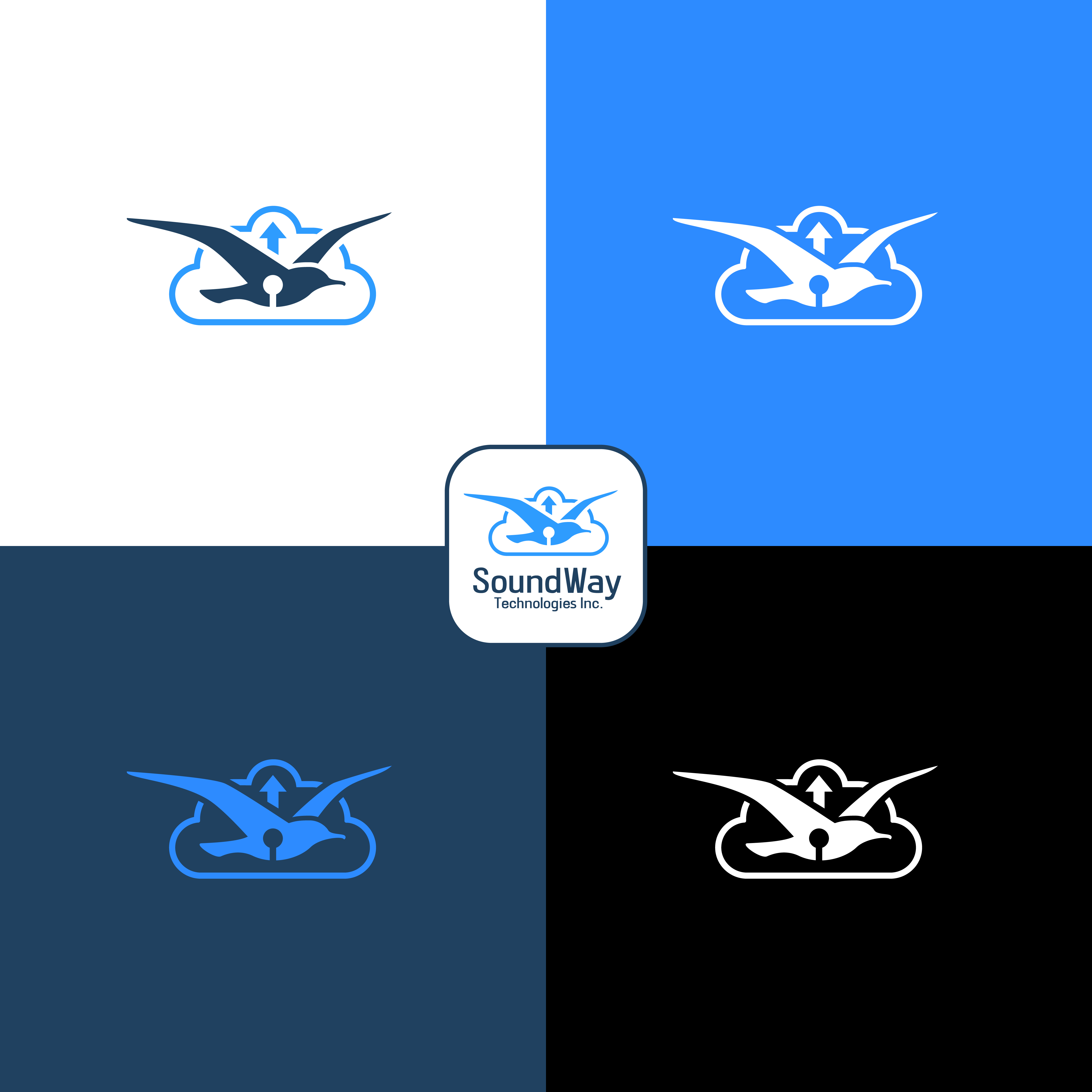 Diseño de Logo por BrandOmniverse para SoundWay Technologies Inc. | Diseño #36664297