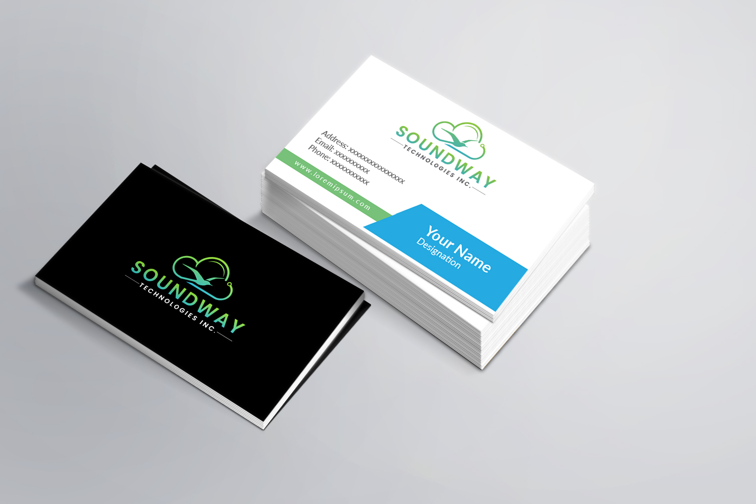 Logo Design by Deziners Zone for SoundWay Technologies Inc. | Design #36660147