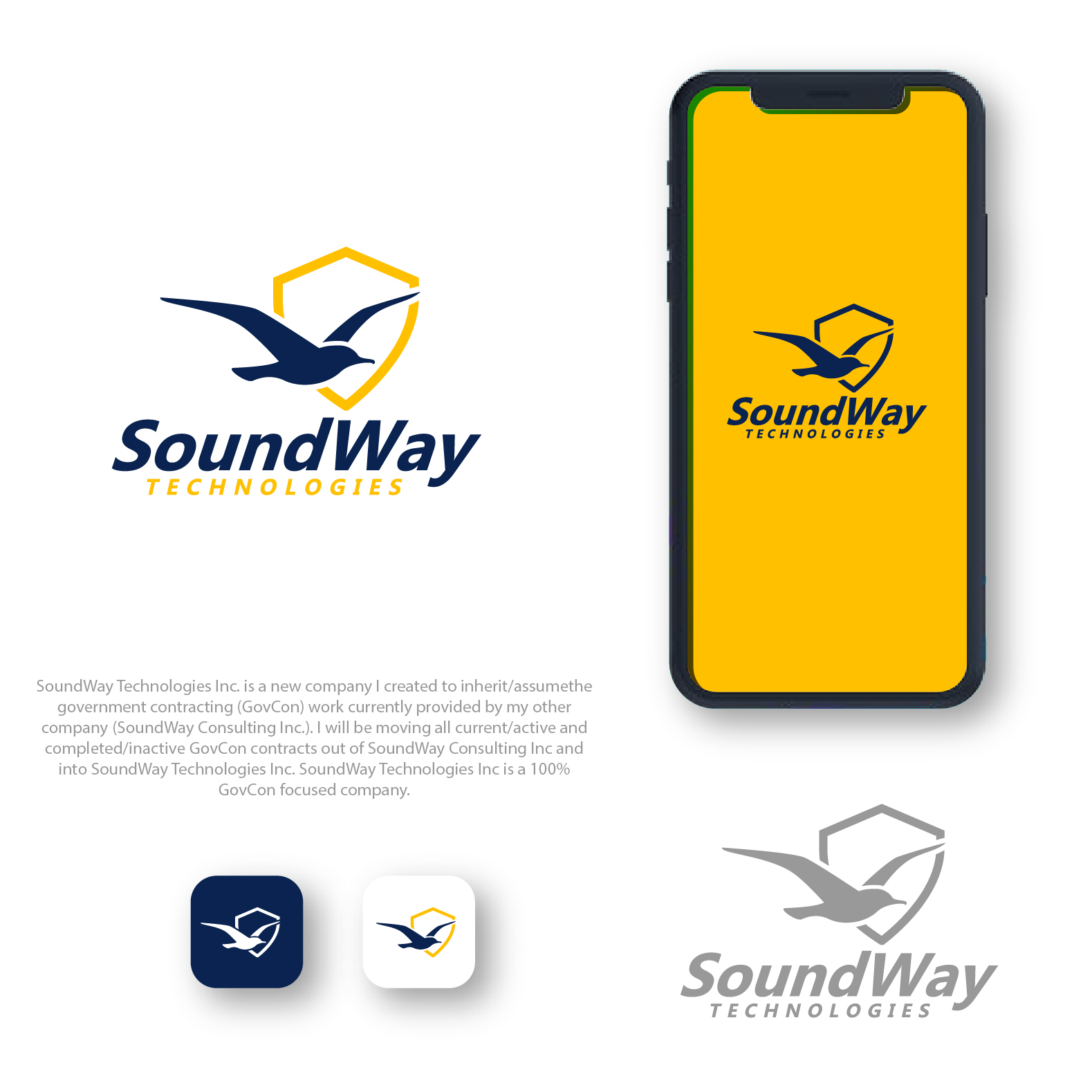 Logo Design by 4tech services for SoundWay Technologies Inc. | Design #36662385