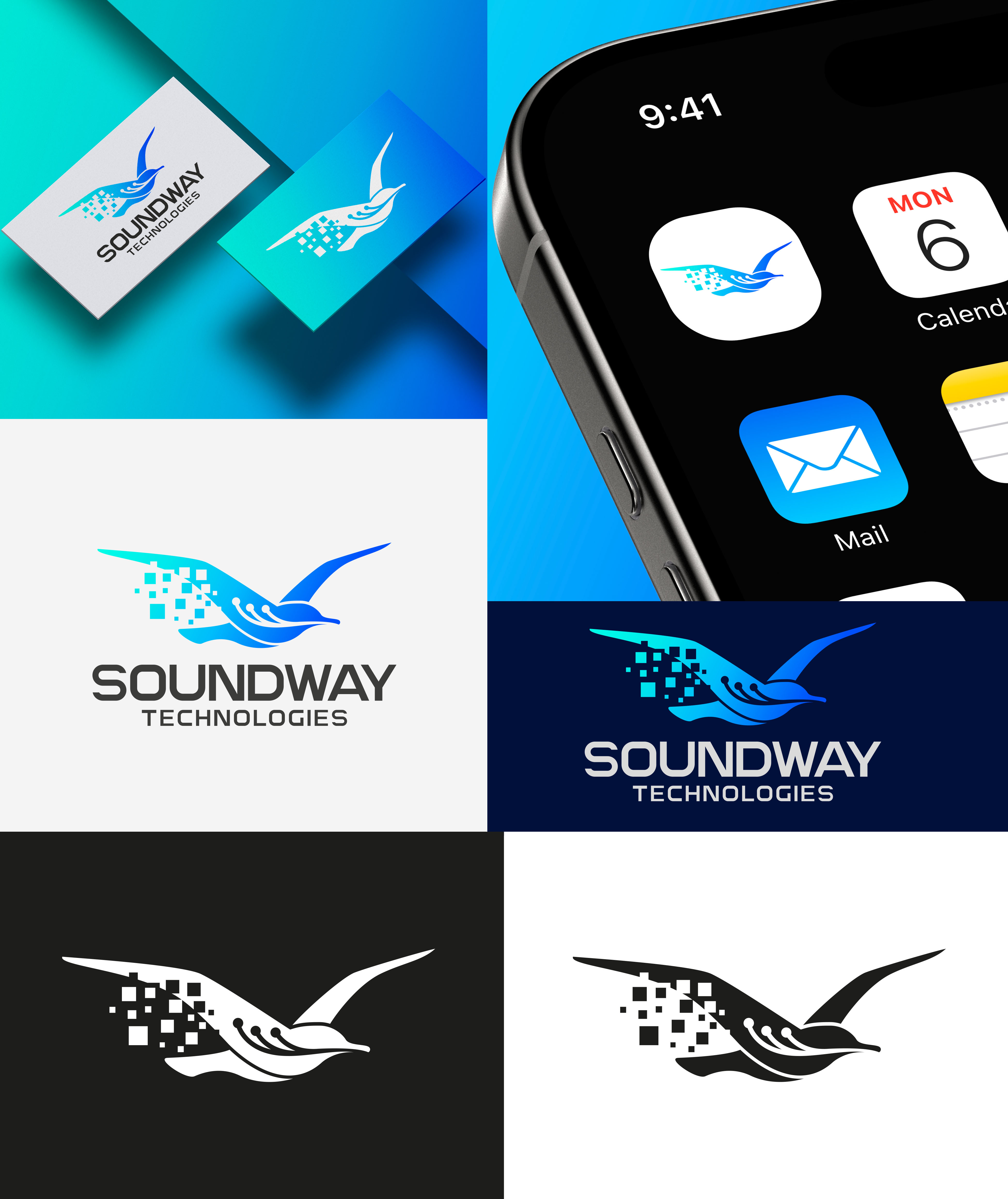 Logo Design by aexoagency for SoundWay Technologies Inc. | Design #36670146