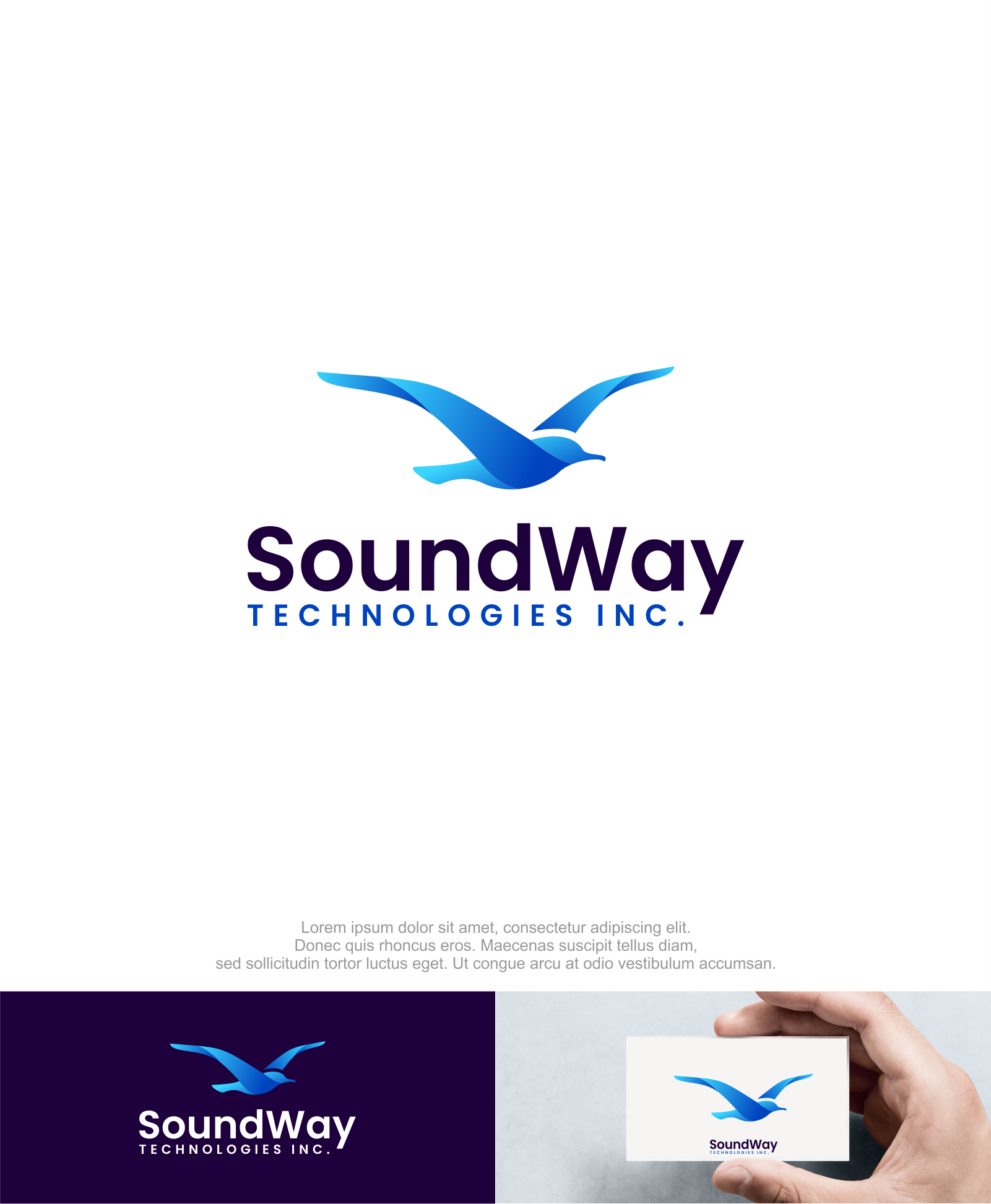 Logo Design by M.Syaiful Huda for SoundWay Technologies Inc. | Design #36662984