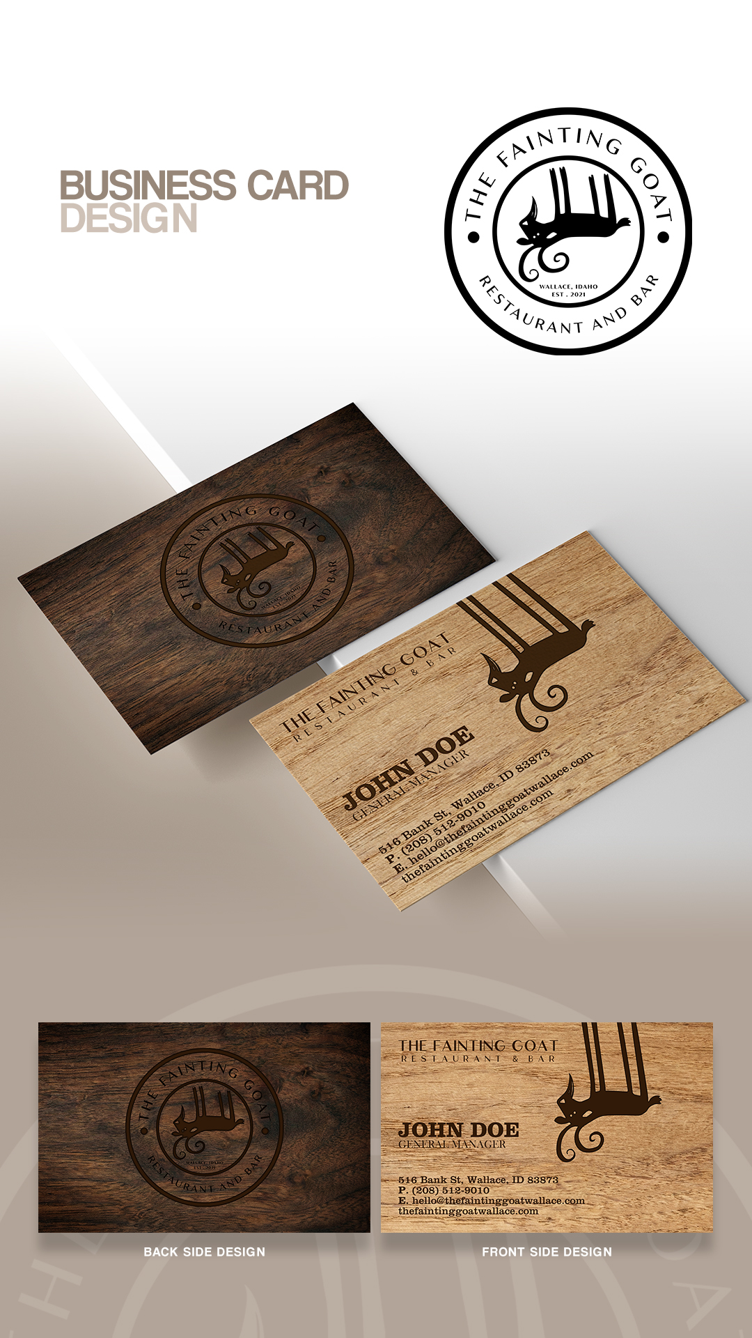 Design de Carte de Visite par estevangio pour ce projet | Design #36658639