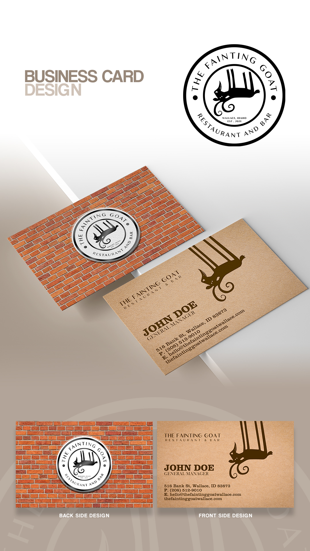 Design de Carte de Visite par estevangio pour ce projet | Design #36659237