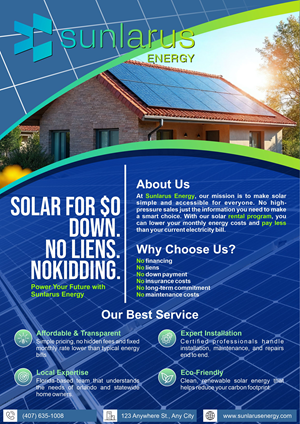 Flyer Design by kamesama for this project | Design: #36664583