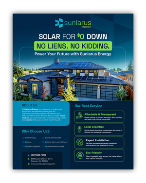 Flyer Design by debdesign for this project | Design: #36667980