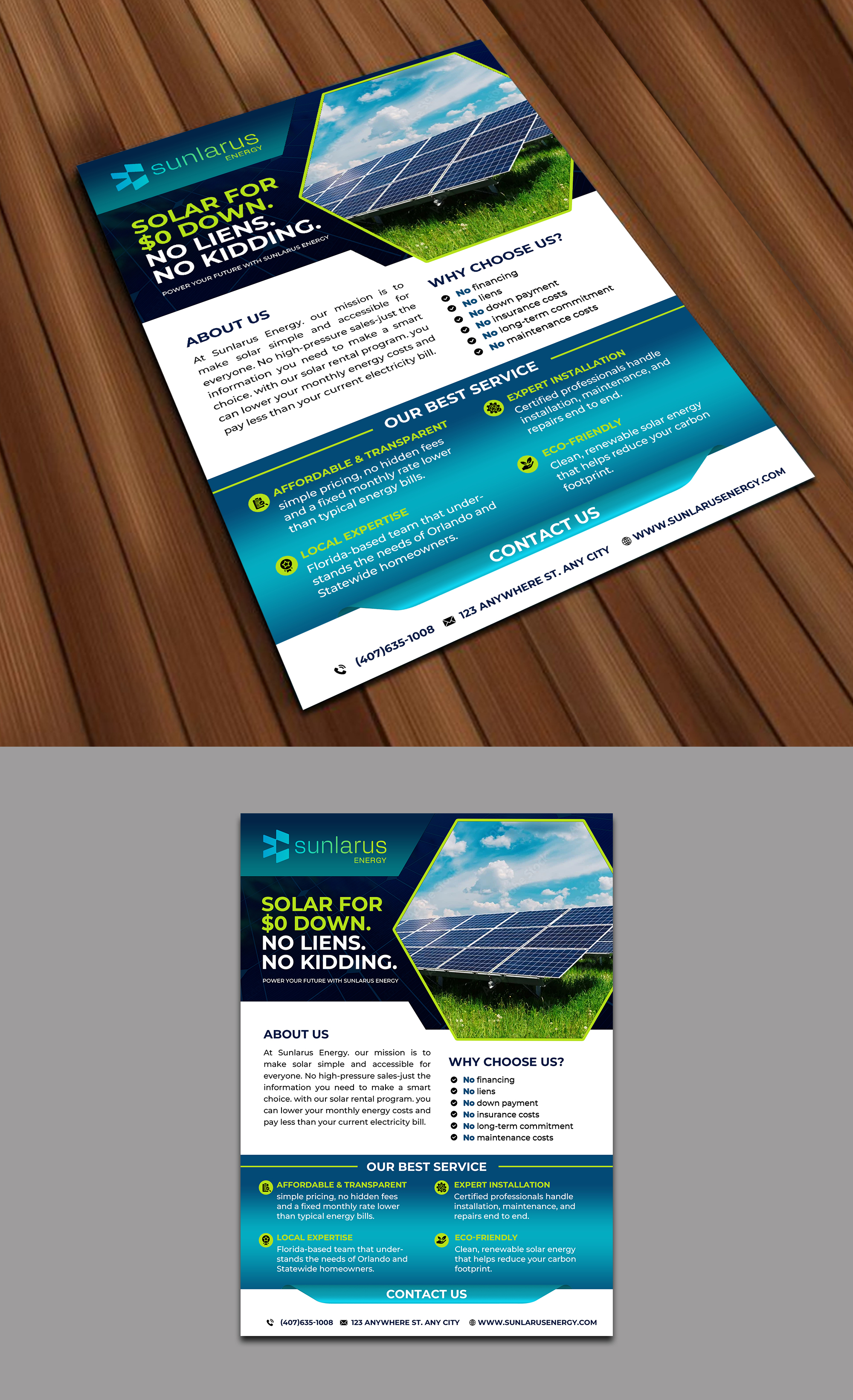 Diseño de Flyer por websmartusa para este proyecto | Diseño #36669707