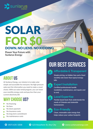 Flyer Design by Design Reflector