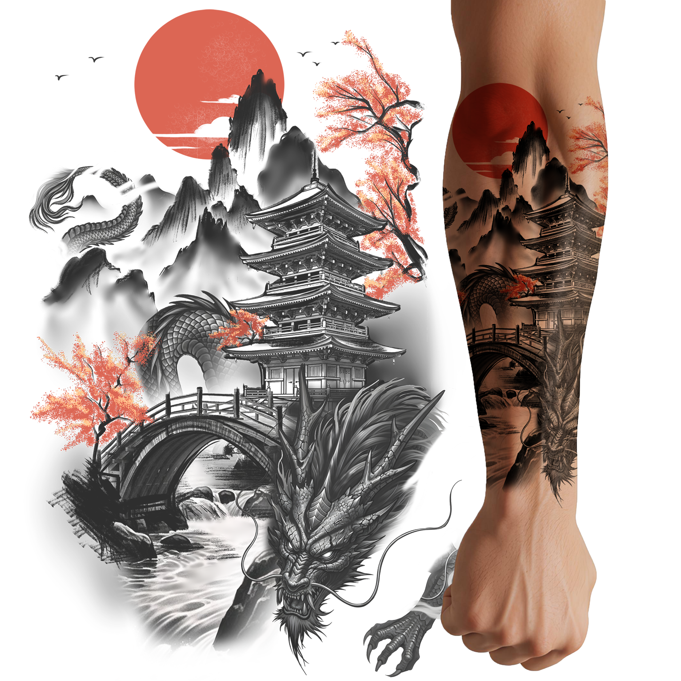 Tattoo Design by Fortunate Studio for this project | Design #36673825