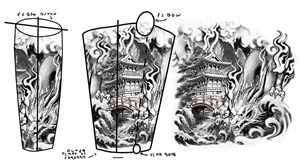 Tattoo Design by ioio for this project | Design: #36664780