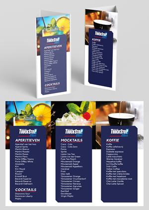 Menu Design by MarkoE for Truckstop 26Bis BV | Design: #36665413