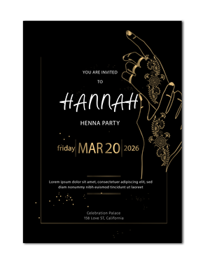 Invitation Design by Mozaik Arte for this project | Design #36680925