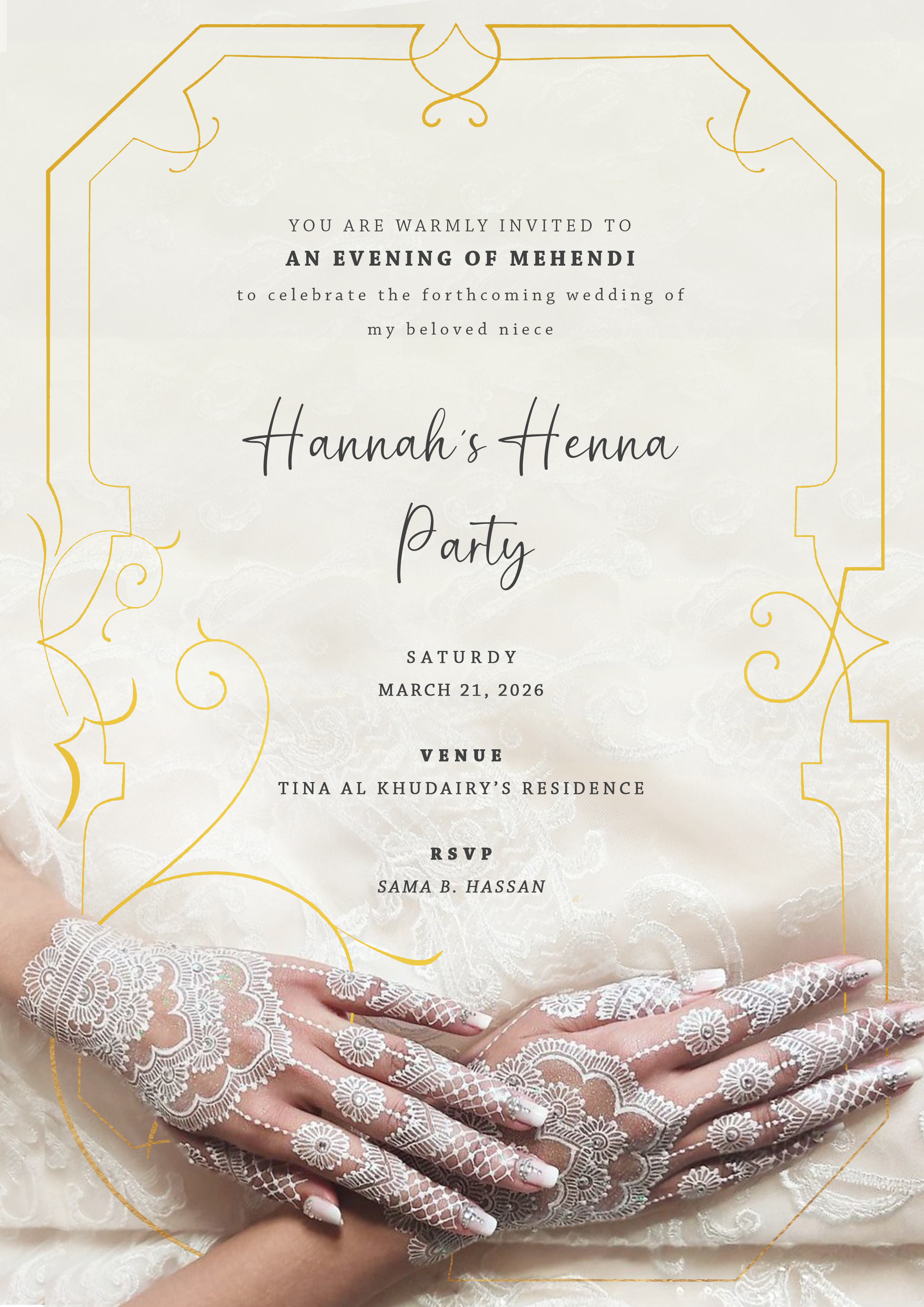 Invitation Design by martinsmith for this project | Design #36699992