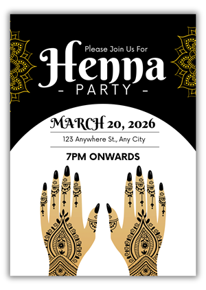 Invitation Design by Custom A for this project | Design: #36669337