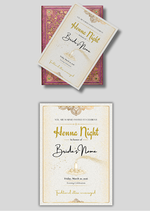Invitation Design by Custom A for this project | Design #36671782