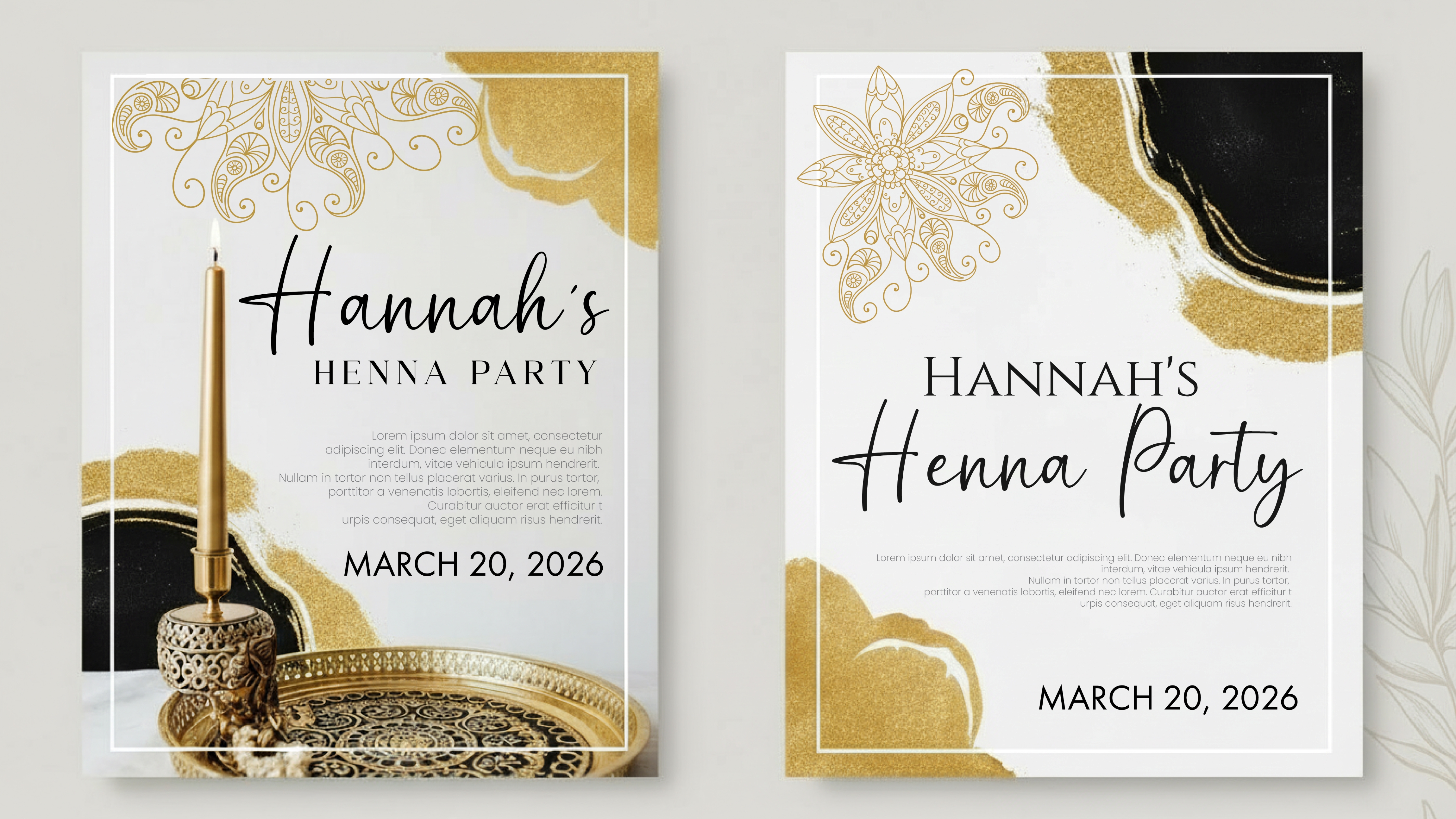 Invitation Design by Hasib3509 for this project | Design #36669403