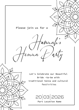 Invitation Design by Brandaura for this project | Design: #36676752