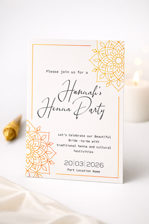 Invitation Design by Brandaura for this project | Design: #36676753