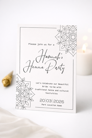 Invitation Design by Brandaura for this project | Design: #36676754