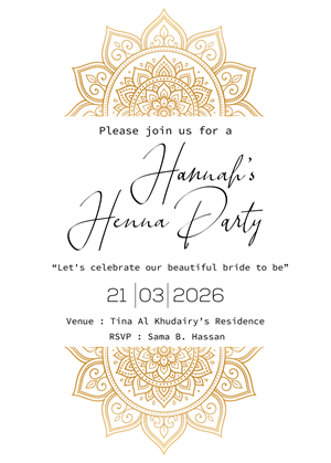 Invitation Design by Brandaura for this project | Design: #36682438