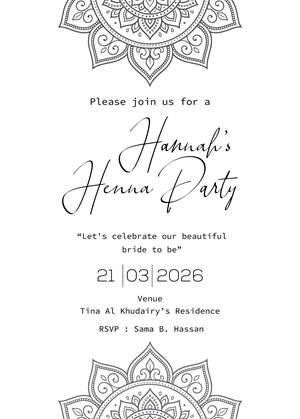 Invitation Design by Brandaura for this project | Design: #36682577