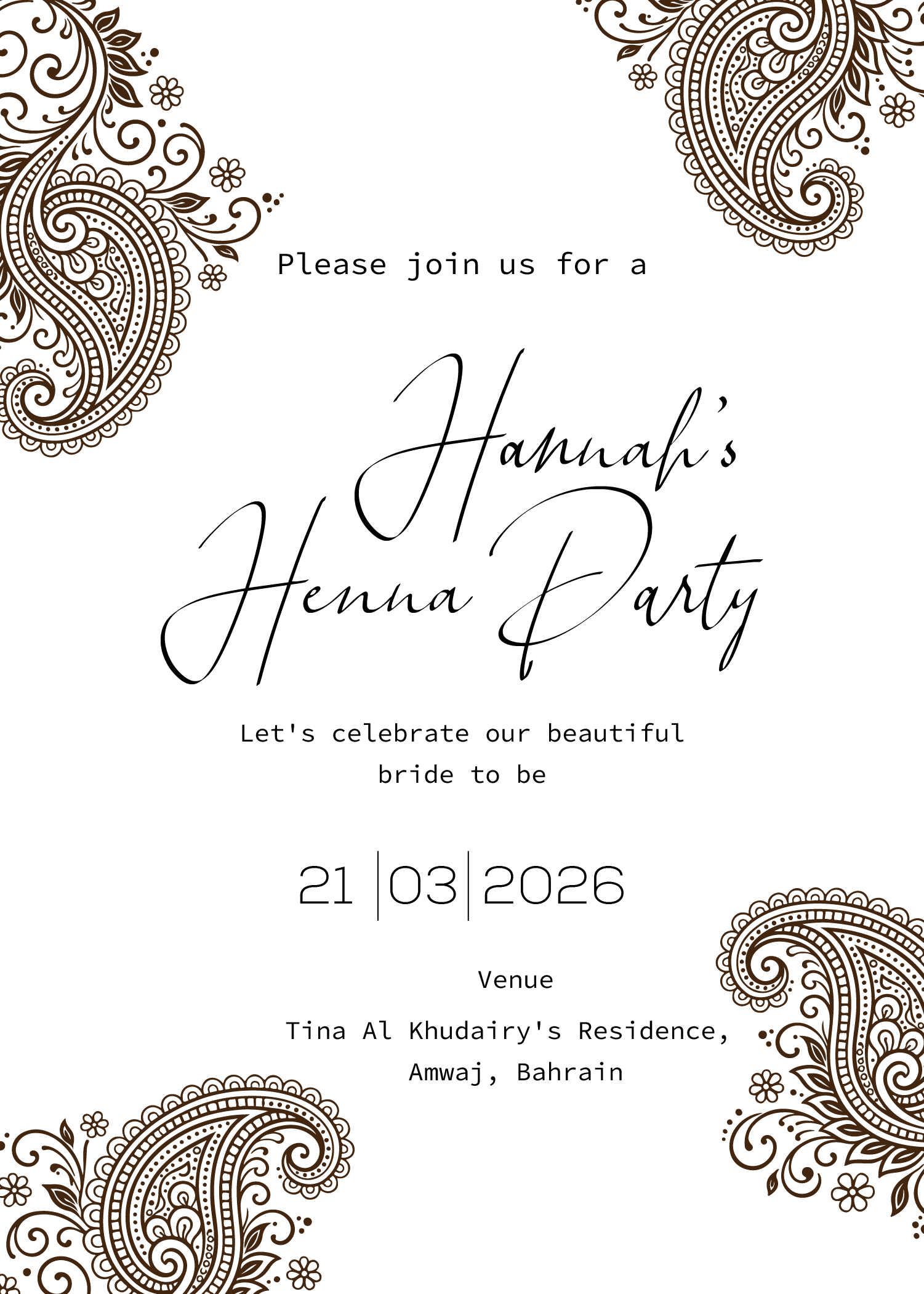 Design Invitation par Brandaura pour ce projet | Design #36688094