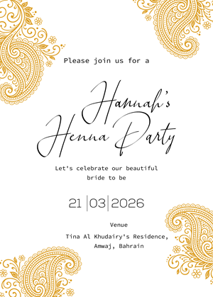 Invitation Design by Brandaura for this project | Design: #36688095
